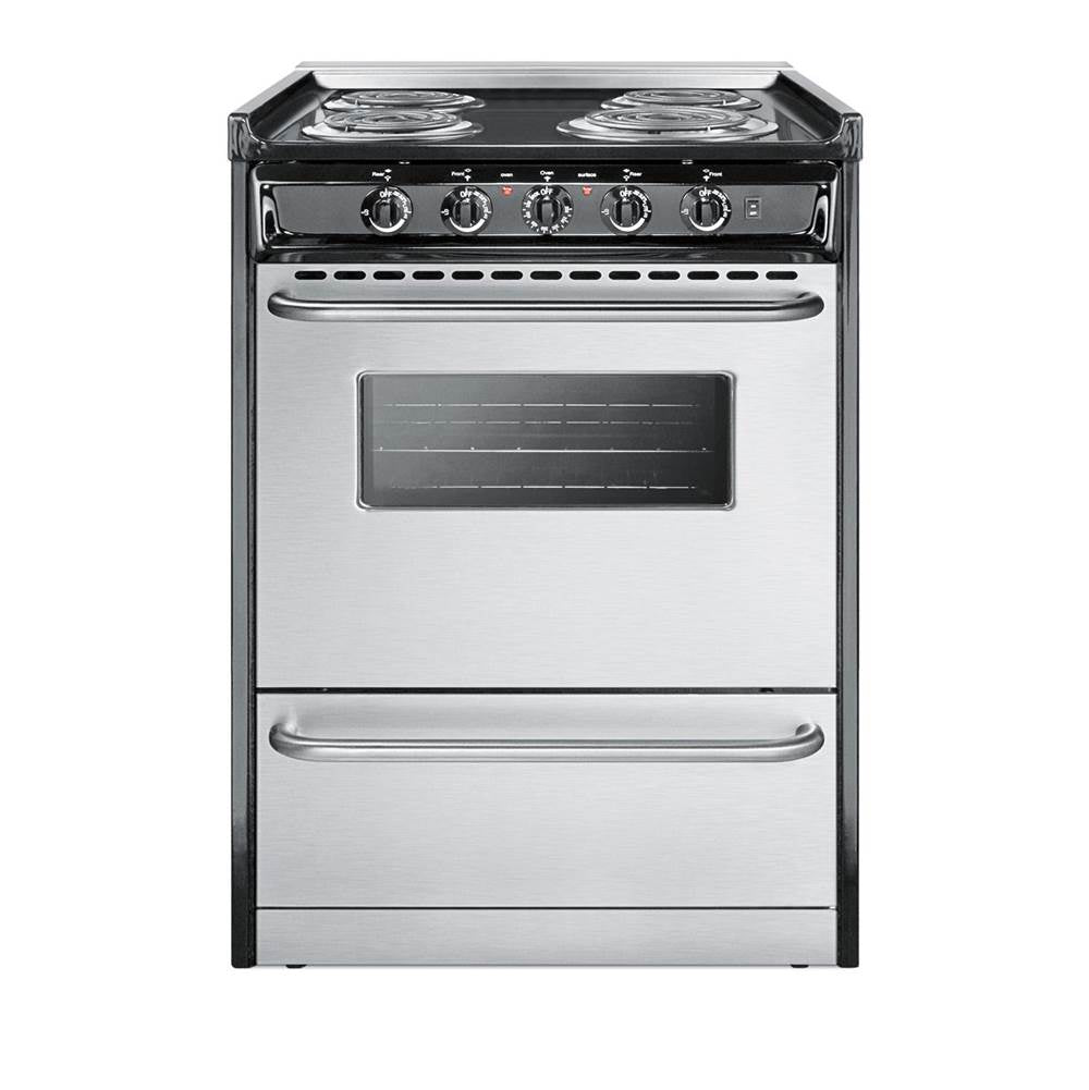 Summit Appliance - 24'' Wide Electric Coil Range