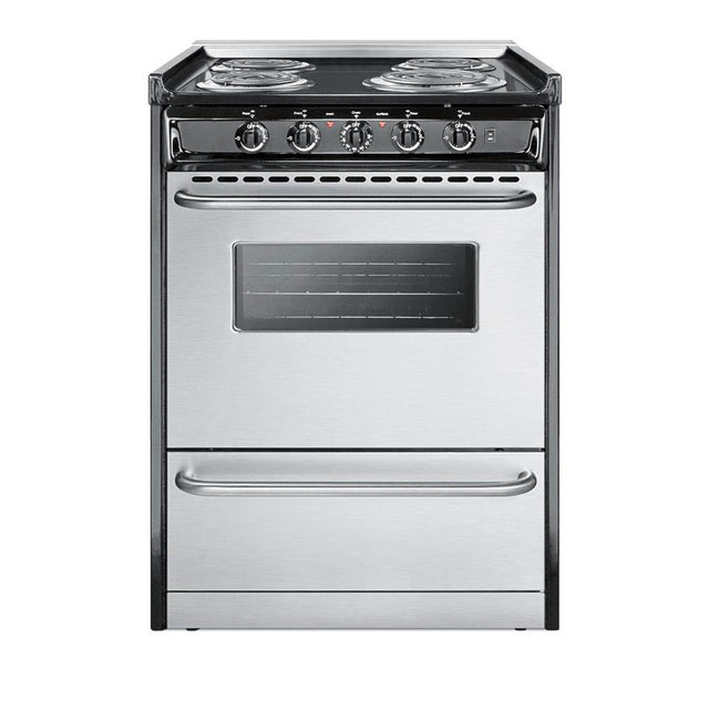 Summit Appliance - 24'' Wide Electric Coil Range