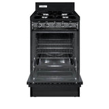 20'' Wide Gas Range, Open Burners