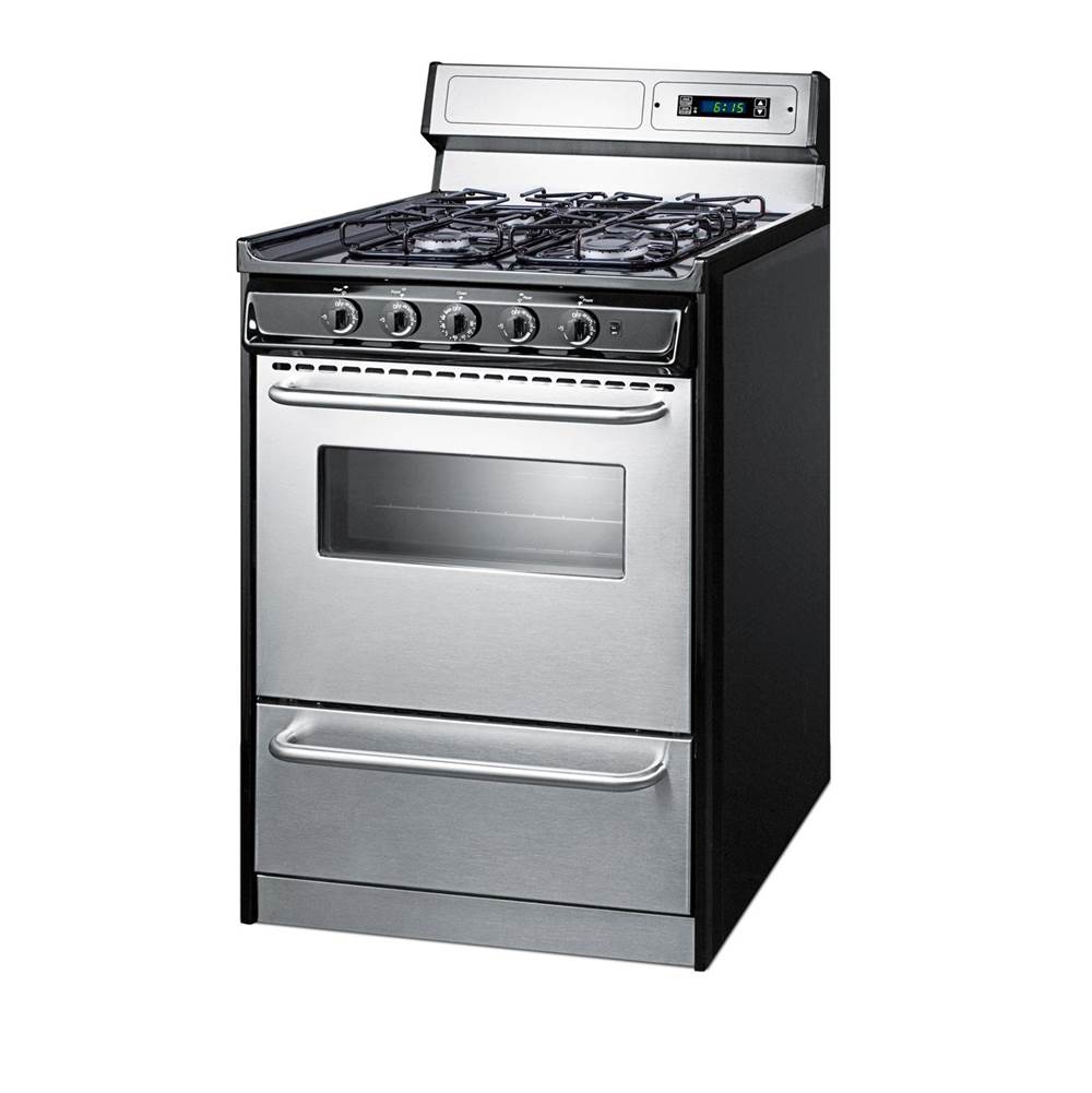 24'' Wide Gas Range, Sealed Burners