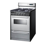 24'' Wide Gas Range, Sealed Burners