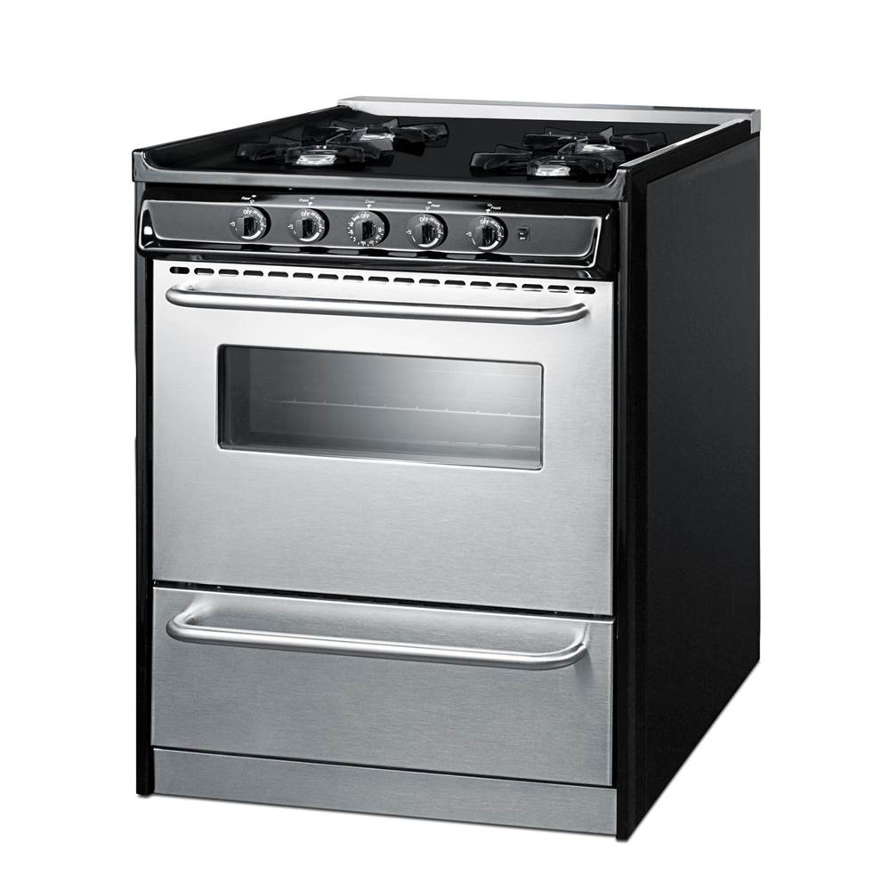 30'' Wide Gas Range, Open Burners