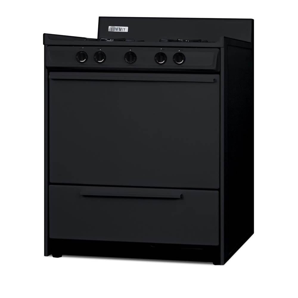 30'' Wide Gas Range, Open Burners