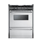 Summit Appliance - 24'' Wide Gas Range, Open Burners