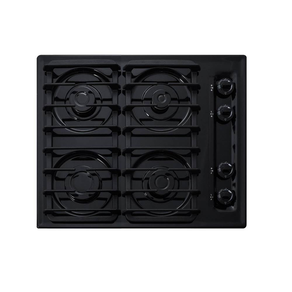 Summit Appliance - 24'' Wide 4-Burner Gas Cooktop