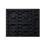Summit Appliance - 24'' Wide 4-Burner Gas Cooktop