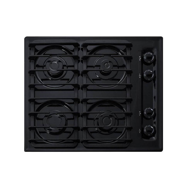 Summit Appliance - 24'' Wide 4-Burner Gas Cooktop