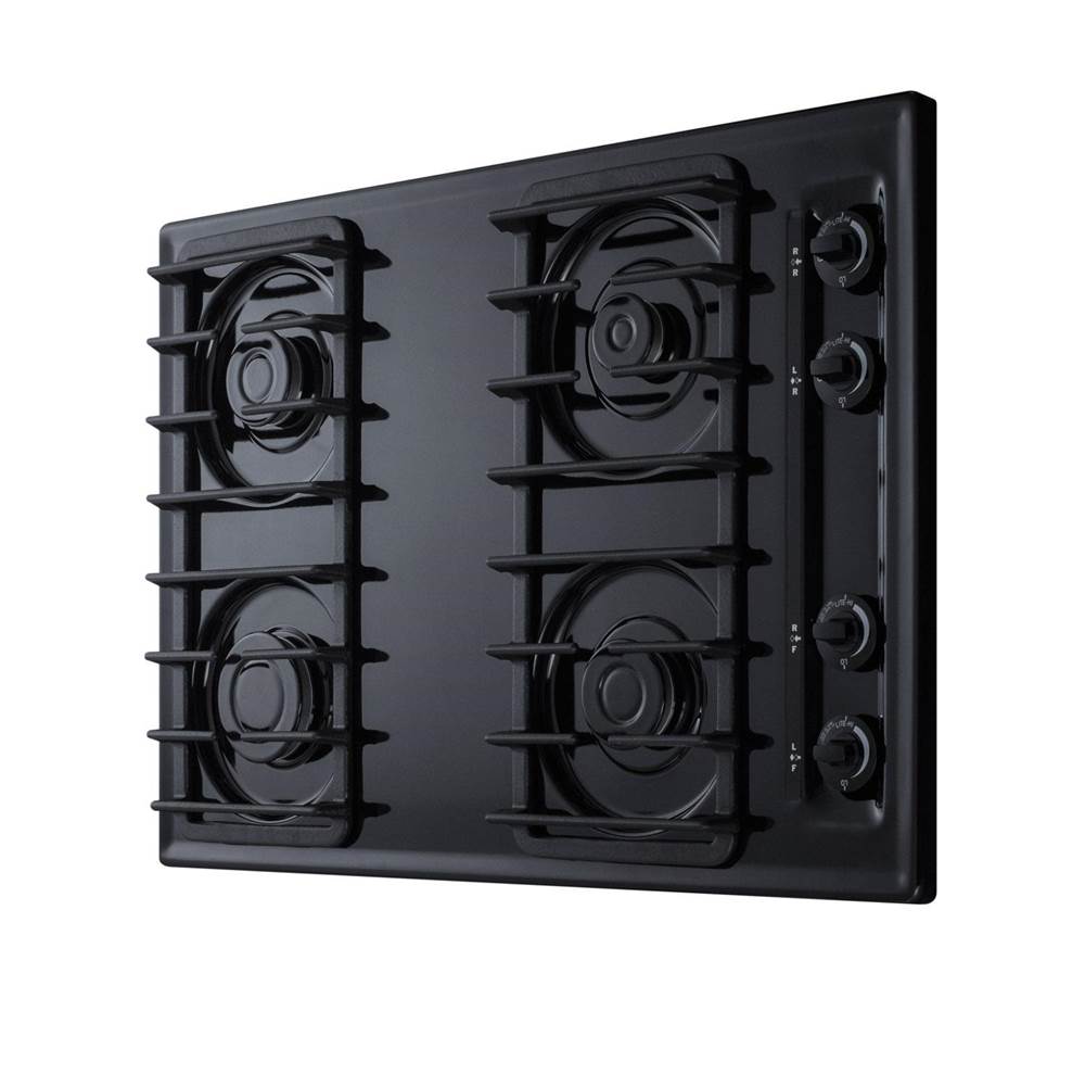 30'' Wide 4-Burner Gas Cooktop