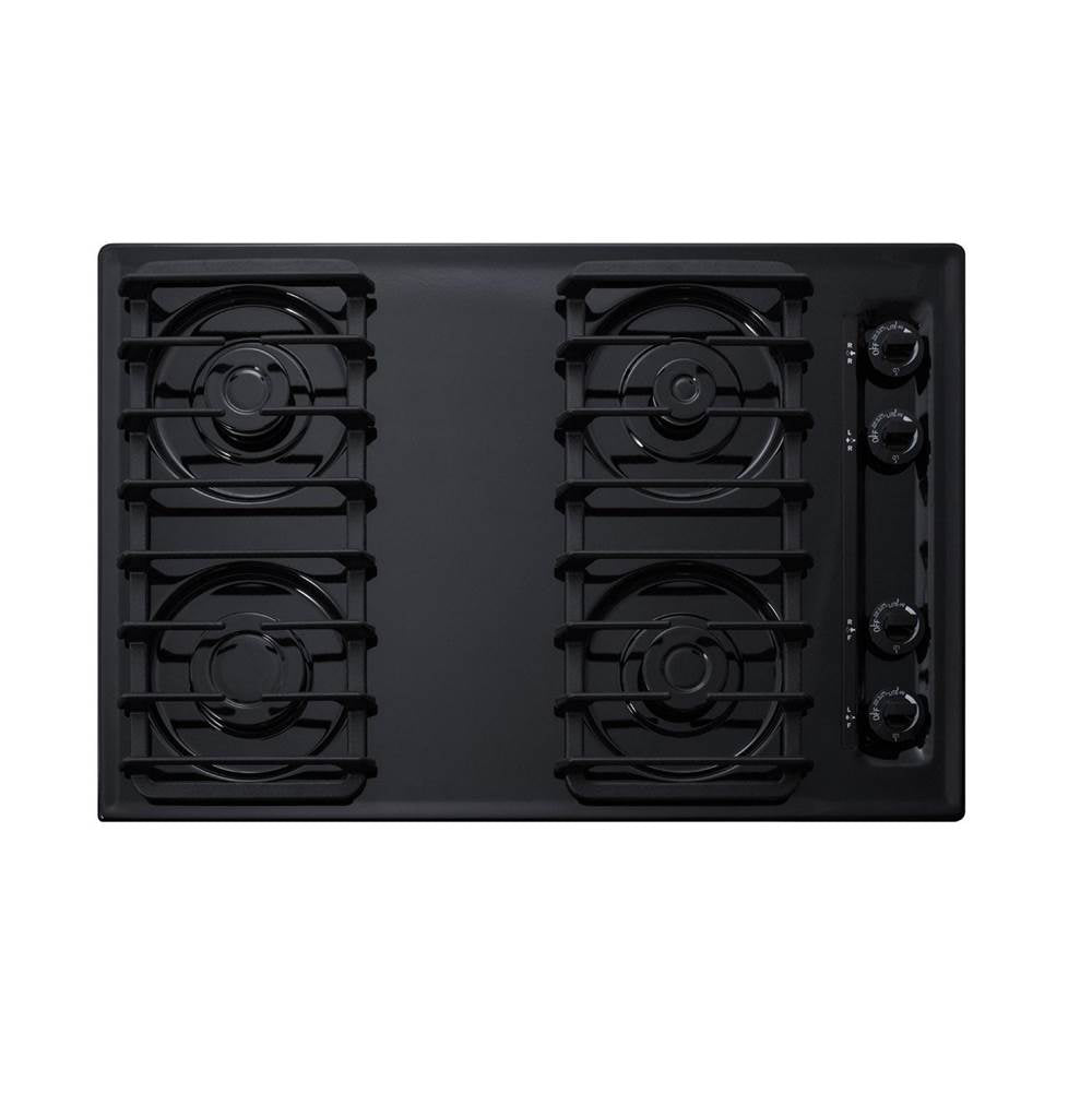 Summit Appliance - 30'' Wide 4-Burner Gas Cooktop