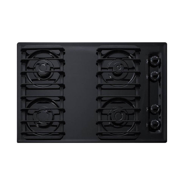 Summit Appliance - 30'' Wide 4-Burner Gas Cooktop