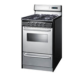 20'' Wide Gas Range, Sealed Burners