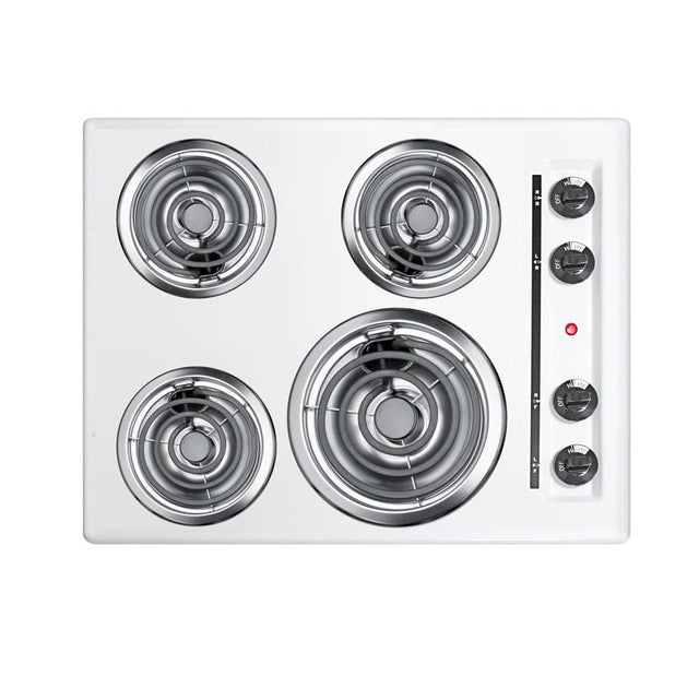 Summit Appliance - 24'' Wide 4-Burner Coil Cooktop