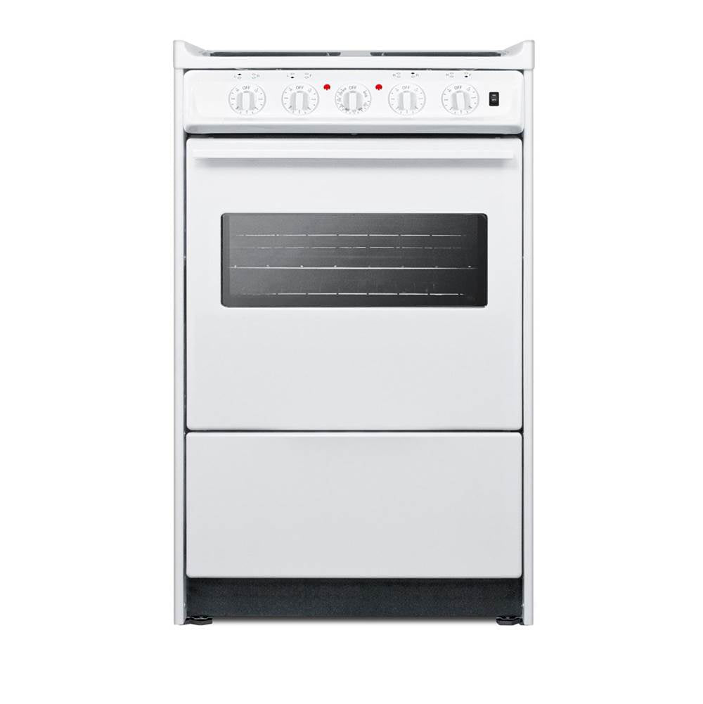Summit Appliance - 20'' Wide Electric Coil Top Range