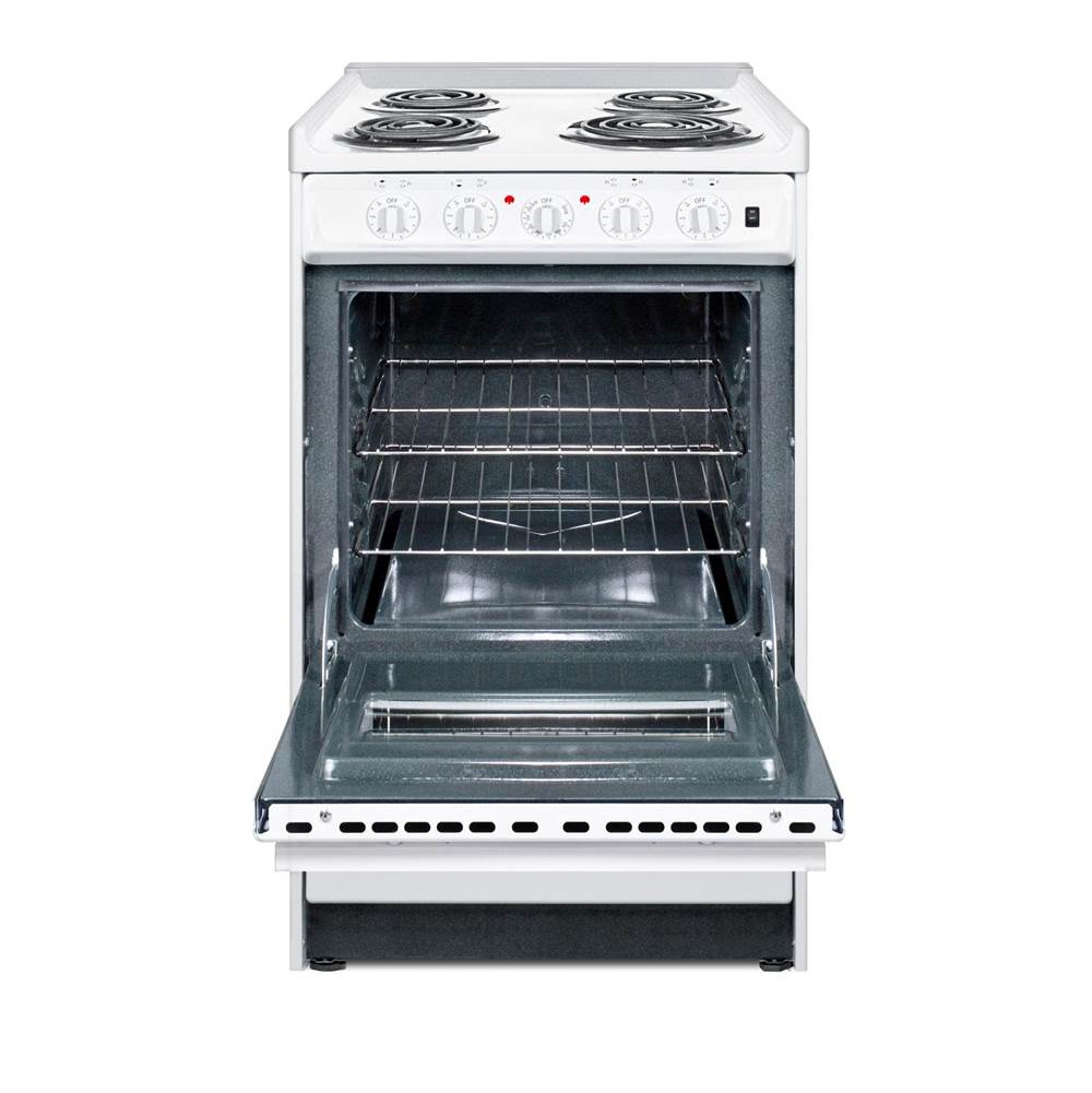 20'' Wide Electric Coil Top Range