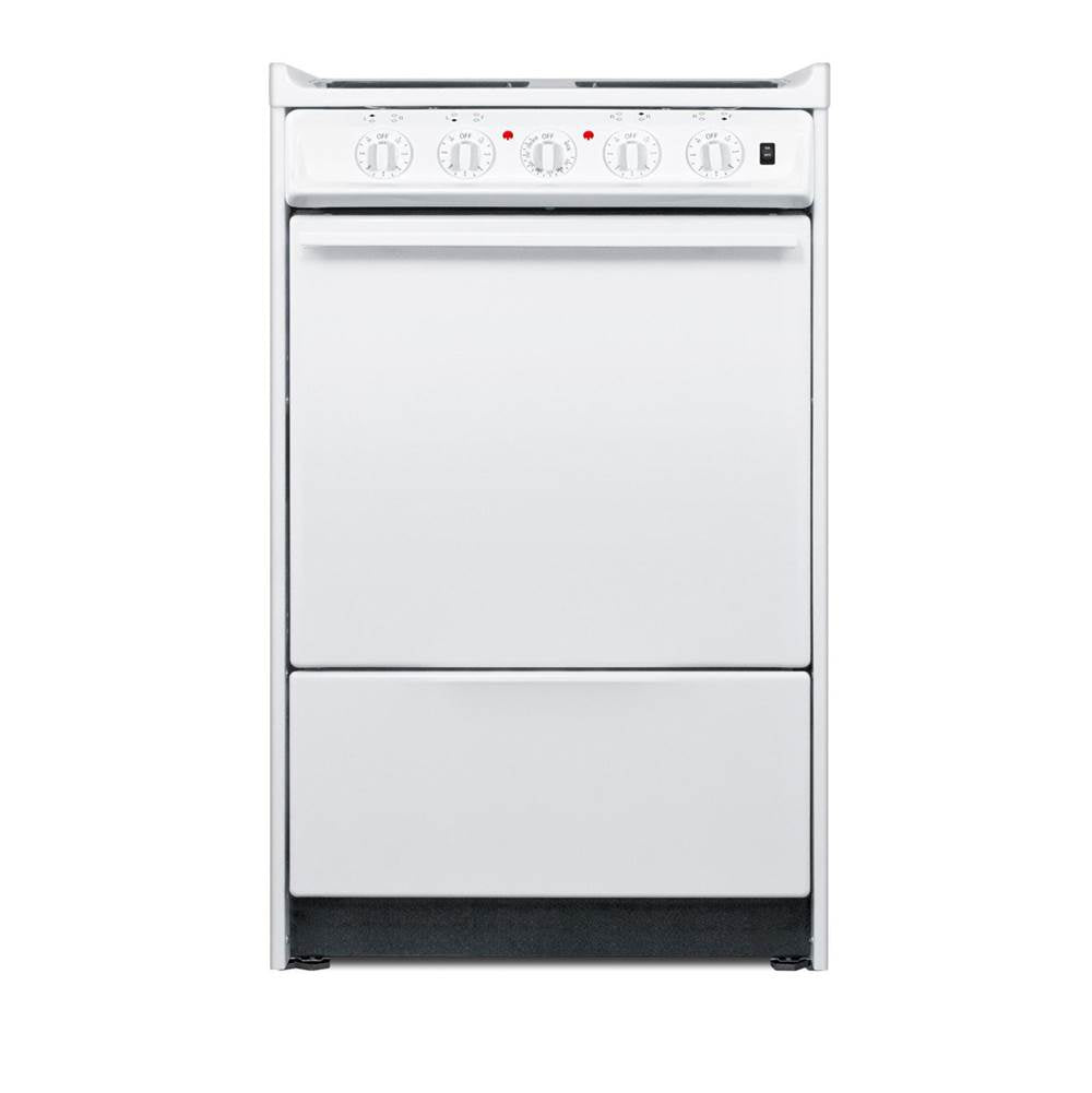 Summit Appliance - 20'' Wide Electric Coil Top Range