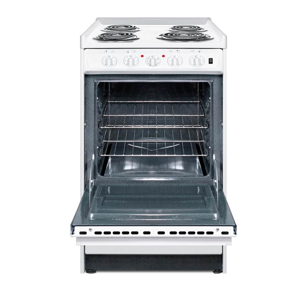 20'' Wide Electric Coil Top Range