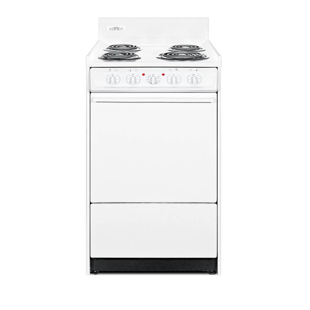 Summit Appliance - 20'' Wide Electric Coil Top Range