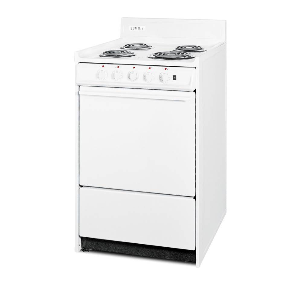 20'' Wide Electric Coil Top Range