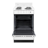 20'' Wide Electric Coil Top Range