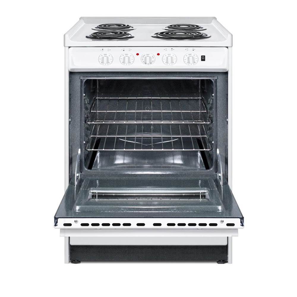 24'' Wide Electric Coil Top Range