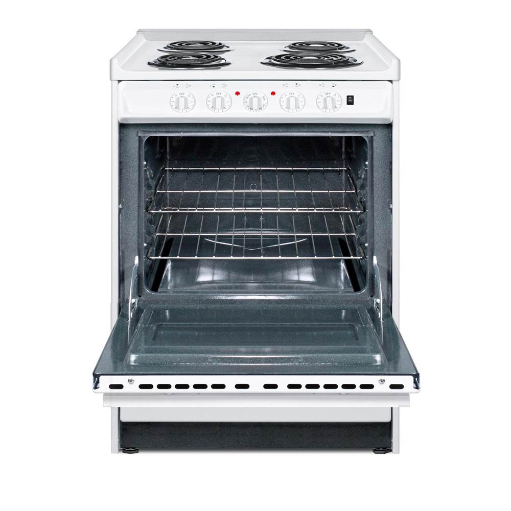 24'' Wide Electric Coil Top Range