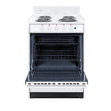 24'' Wide Electric Coil Top Range