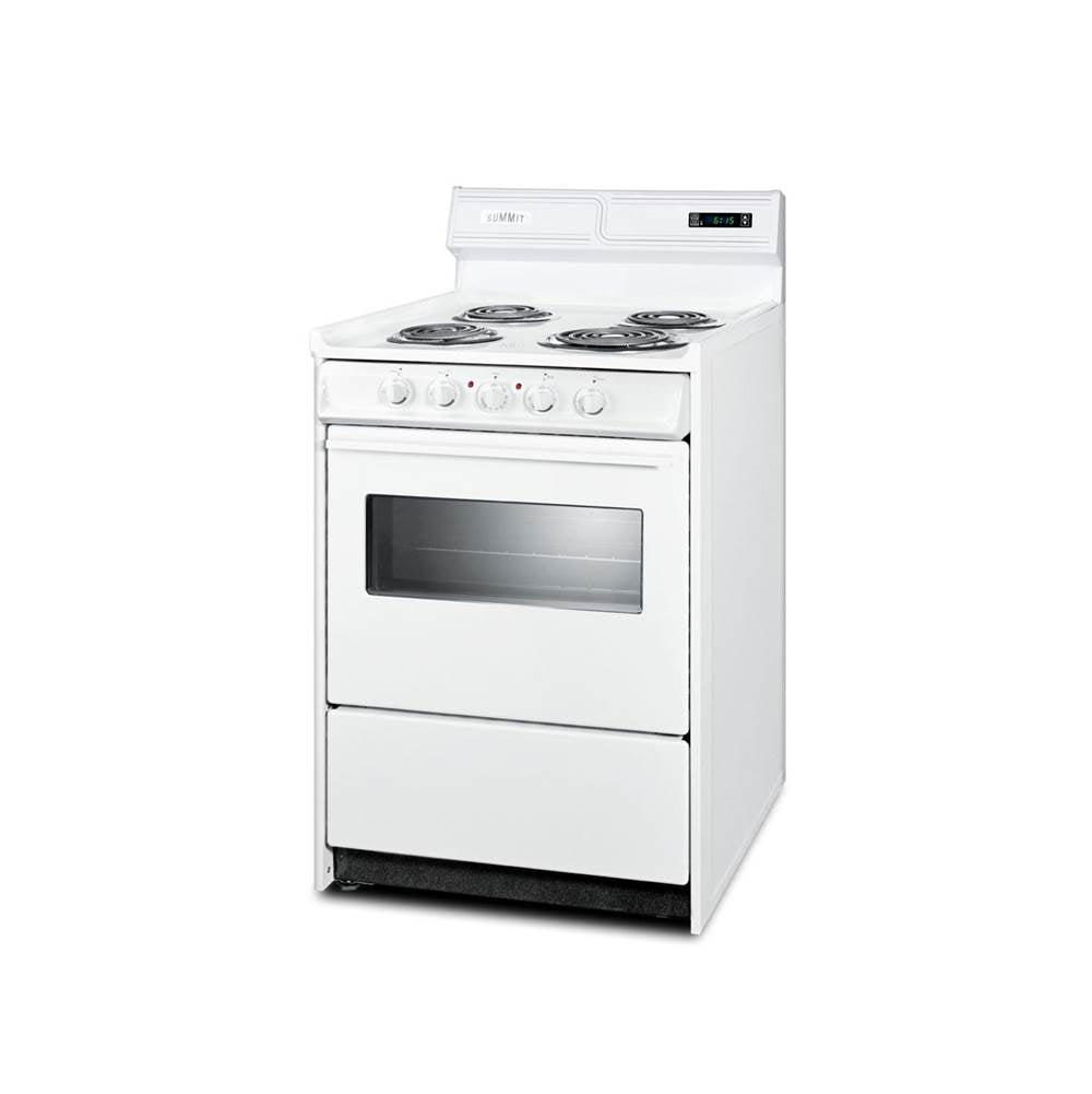 24'' Wide Electric Coil Top Range