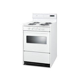 24'' Wide Electric Coil Top Range