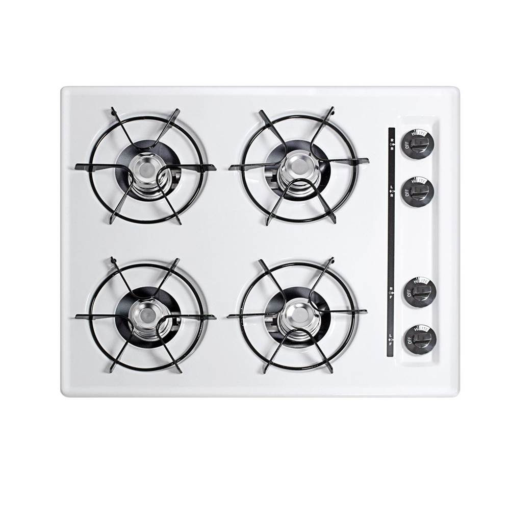 Summit Appliance - 24'' Wide 4-Burner Gas Cooktop