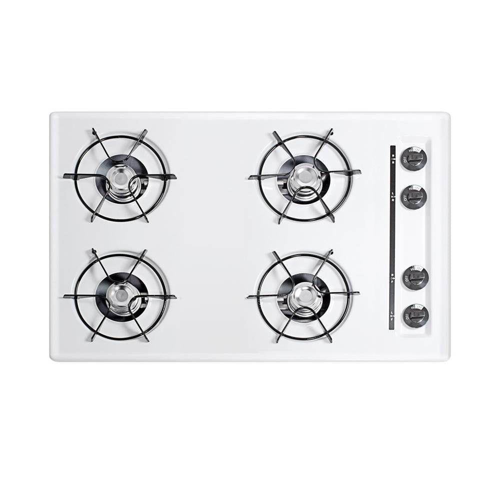Summit Appliance - 30'' Wide 4-Burner Gas Cooktop
