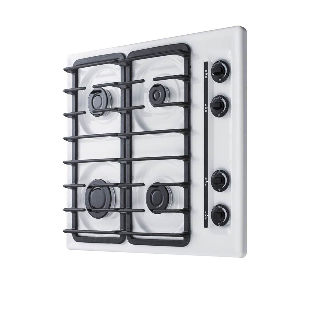 24'' Wide 4-Burner Gas Cooktop