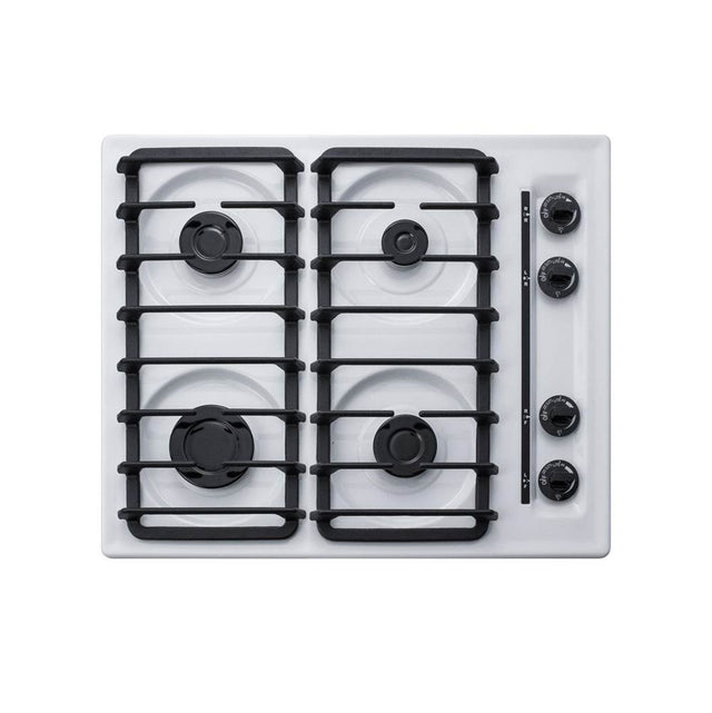 Summit Appliance - 24'' Wide 4-Burner Gas Cooktop