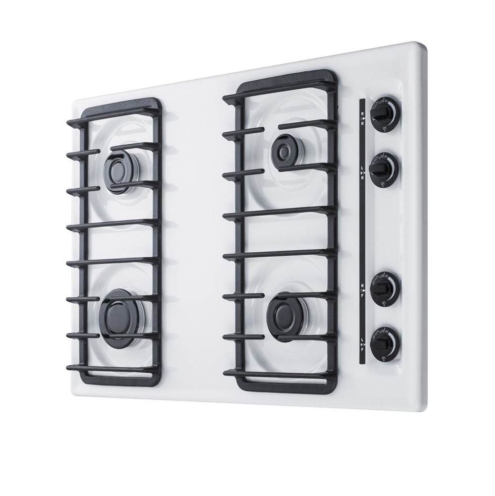 30'' Wide 4-Burner Gas Cooktop