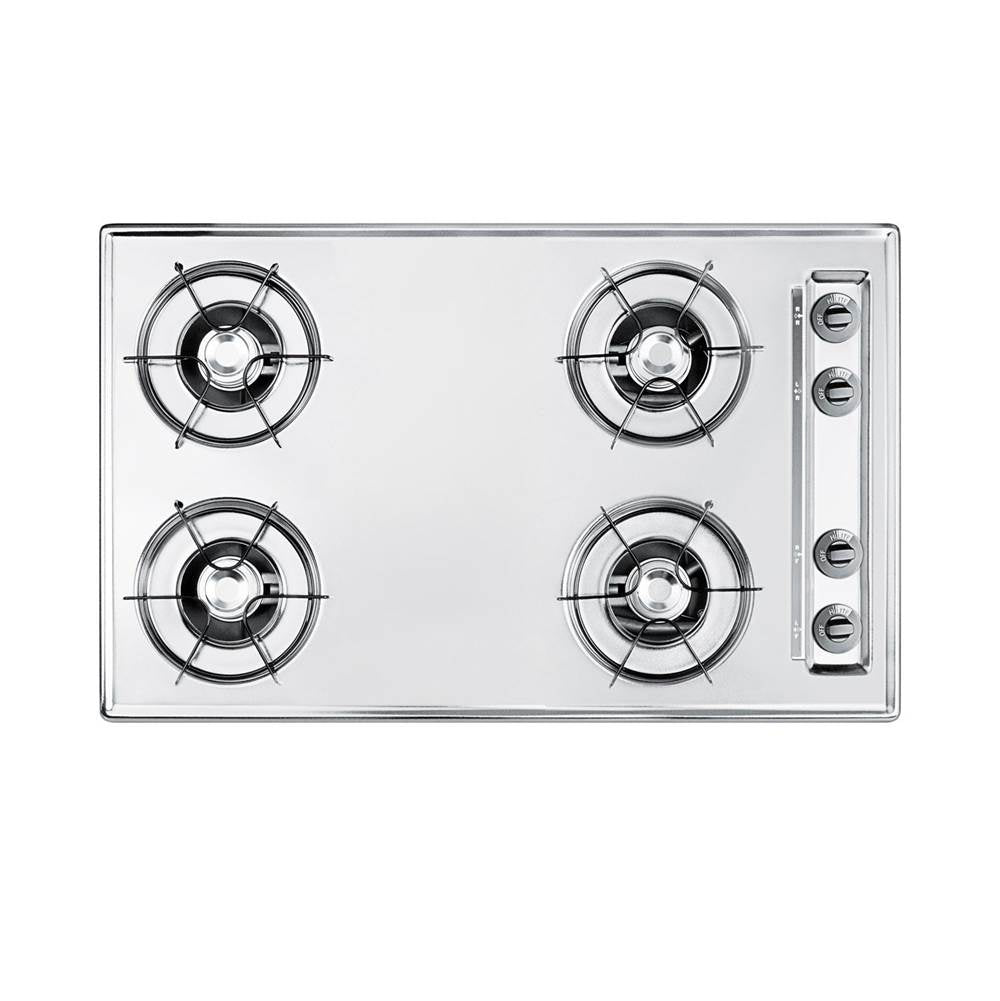 Summit Appliance - 30'' Wide 4-Burner Gas Cooktop