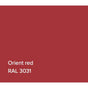 Victoria + Albert - RAL Basin Orient Red Matte - RAL Matte Paint