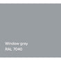 Victoria + Albert - RAL Bathtub Window Grey Matte - RAL Matte Paint