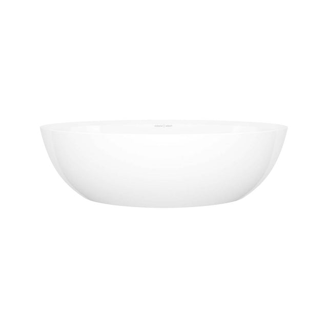 Victoria + Albert - CorvaraE 22'' x 13'' Oval Vessel Lavatory Sink - Standard Gloss White