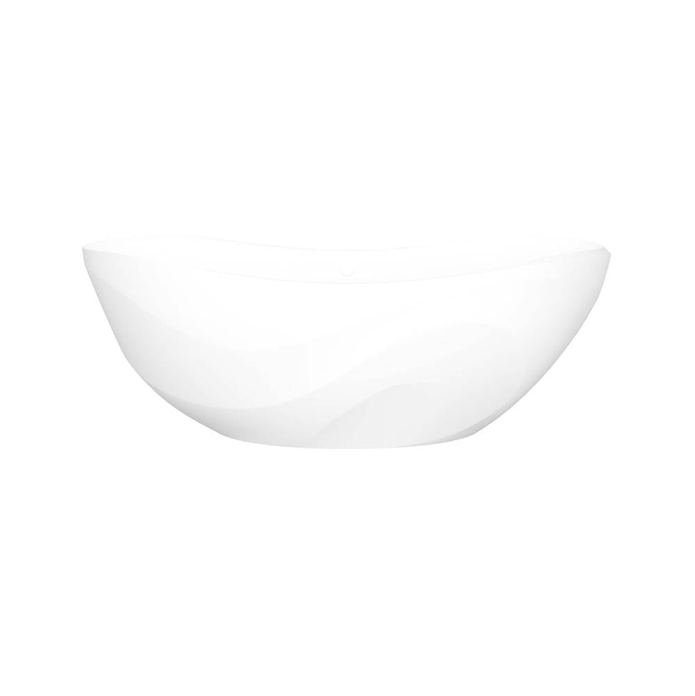 Victoria + Albert - SerosE 65'' X 30'' Freestanding Soaking Bathtub With Curved Rim - Standard Matte White