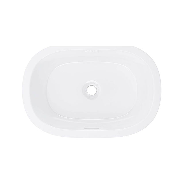 Victoria + Albert - Barcelona 21'' x 14'' Undermount Oval Lavatory Sink - Standard Gloss White
