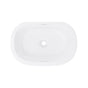 Victoria + Albert - Barcelona 21'' x 14'' Undermount Oval Lavatory Sink - Standard Gloss White