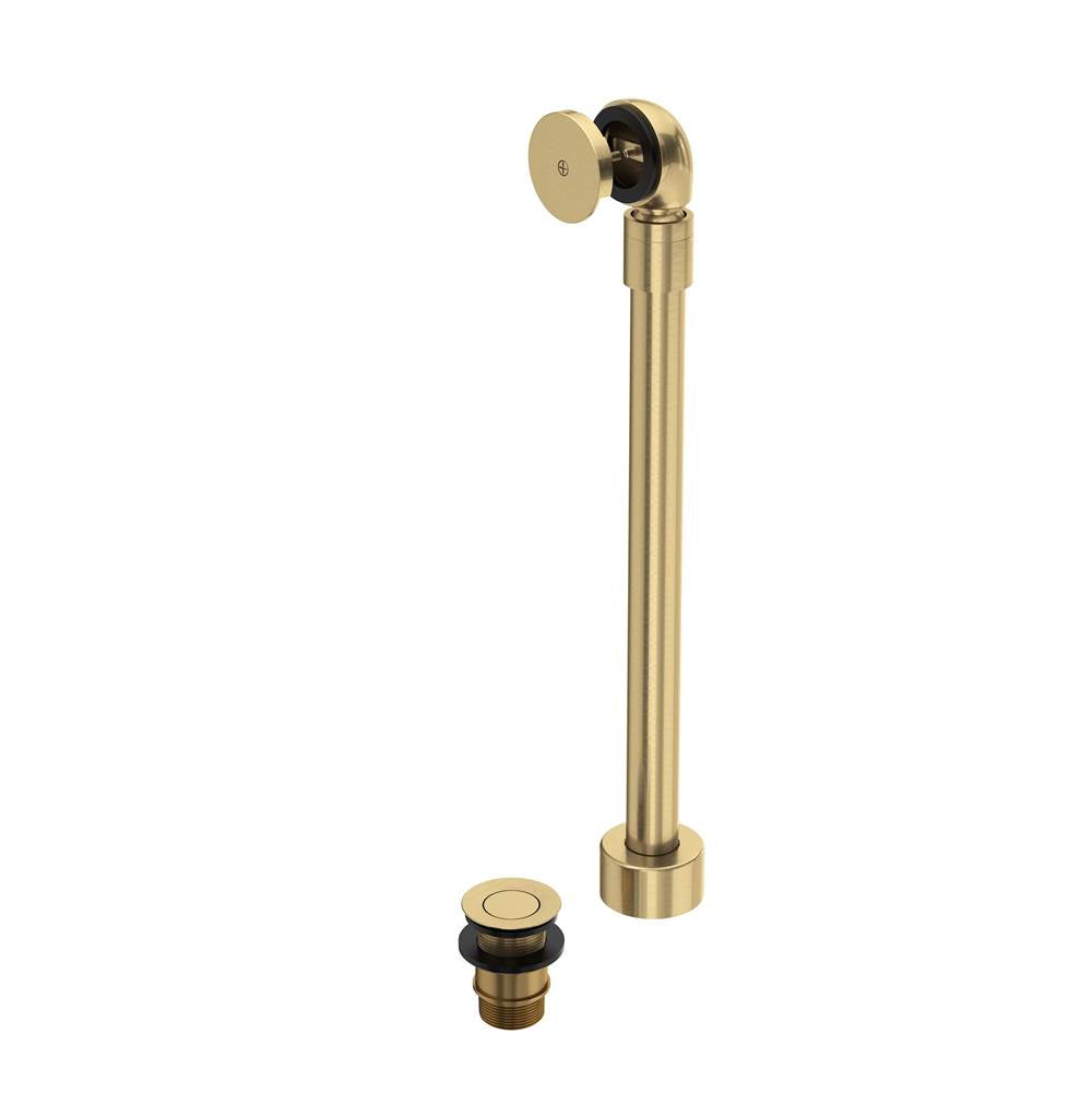 Victoria + Albert - Freestanding Victoria + Albert Bathtub Drain For Sub-Floor Installation Box - Antique Gold