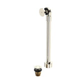Victoria + Albert - Freestanding Victoria + Albert Bathtub Drain For Sub-Floor Installation Box - Polished Nickel