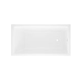 Victoria + Albert - Kaldera 2 60'' X 32'' Drop In Bathtubs with Tile Flange - Standard Gloss White