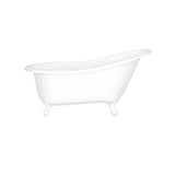 Victoria + Albert - Shropshire 61'' x 30'' Freestanding Slipper Bathtub - Standard White (Gloss)