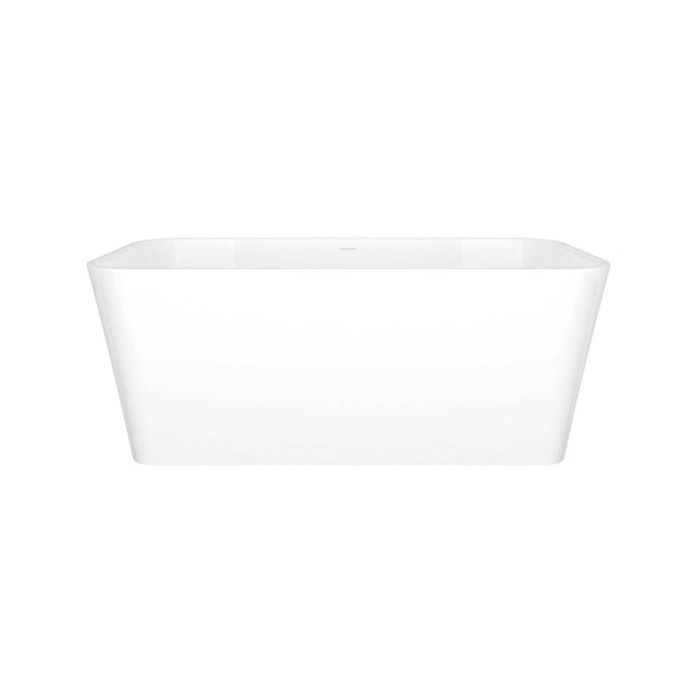 Victoria + Albert - Edge 59'' x 32'' Freestanding Soaking Bathtub With Void - Standard Gloss White