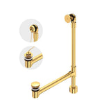 Victoria + Albert - Freestanding Victoria + Albert Bathtub Drain For Above-Floor Installation Box - Unlacquered Brass
