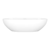 Victoria + Albert - Barcelona 25'' x 14'' Oval Vessel Lavatory Sink - Standard Gloss White