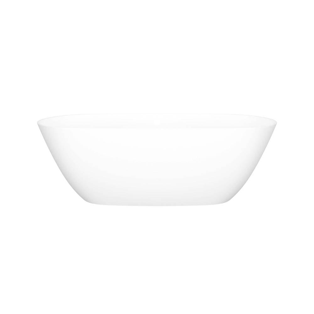 Victoria + Albert - LussariE 65'' x 29'' Freestanding Soaking Bathtub - Standard Matte White