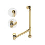 Victoria + Albert - Freestanding Victoria + Albert Bathtub Drain For Above-Floor Installation Box - Antique Gold