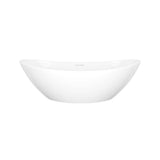 Victoria + Albert - Amalfi 22'' x 13'' Oval Vessel Lavatory Sink - Standard Gloss White